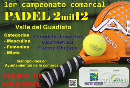 Primer Campeonato Comarcal Pádel 2012