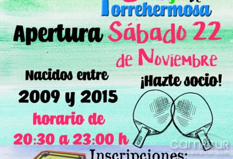 El Centro de Ocio de Granja de Torrehermosa reabre con éxito tras su apertura el sábado